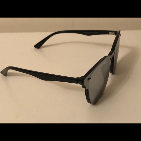 FUTURISTIC EFFECT A CLASSIC HALF FRAME SUNGLASSES - Picture 8 of 11